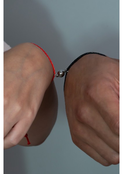 Ruh Eşi Sevgili Bilekliği Çifti Mıknatıslı bbb15