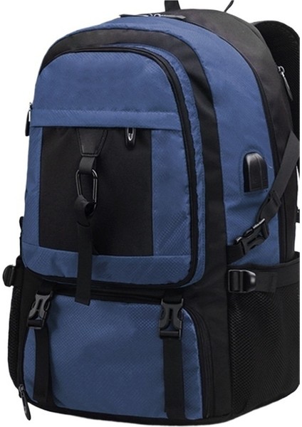 Büyük Kapasiteli Sırt Çantası Seyahat Sırt Çantası Eğlence Spor Tarzı Açık Hava Bagaj Çantası Dağcılık Çantası Su Geçirmez Okul Çantası (Yurt Dışından)