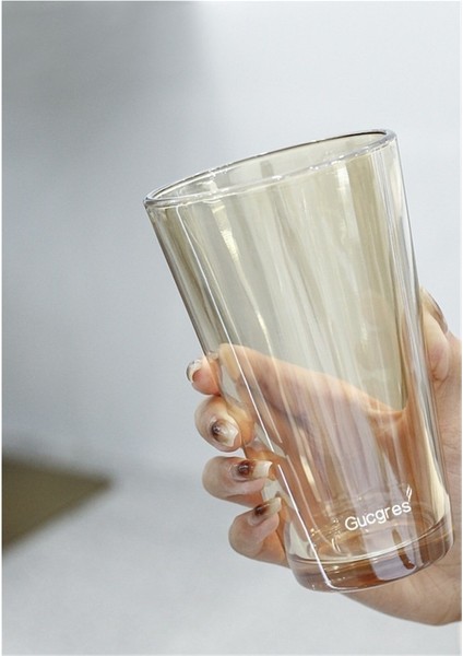 2025 Northern Lights Cam Bardak Pipet Ev Öğrenci Pipet Bardak Taşınabilir Internet Ünlü Niş Yüksek Değerli Içme Bardak (Yurt Dışından)