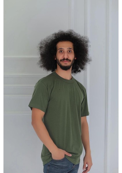 Erkek Slim Fit Sıfır Yaka Fanila T-Shirt fiyatları