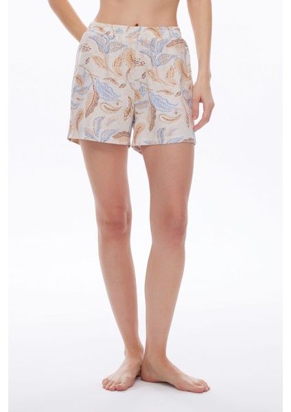 Kadın Viscose Şort Pijama Altı