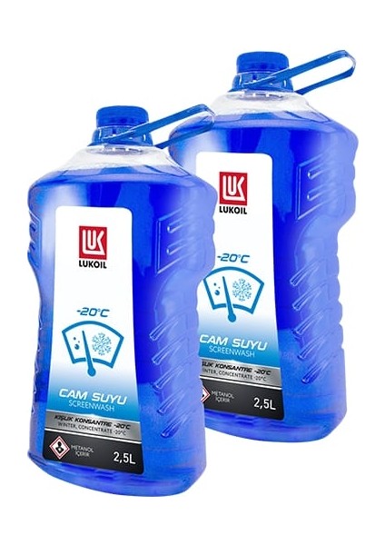 Lukoıl Kışlık Camsuyu 2 x 2,5 Lt
