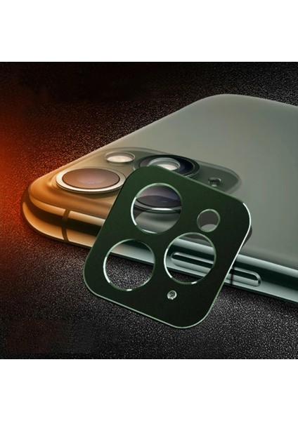 Iphone 11 Pro -11 Pro Max 3D Metal Kamera Koruyucu Metal LENS-(5775) - MRK3476-3512 fırsatları