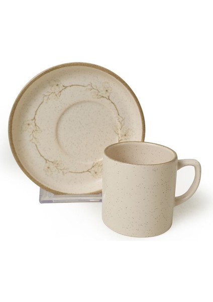Taupe Bloom Nordic Kahve Takımı 12 Parça 6 Kişilik 22520-28 indirimleri