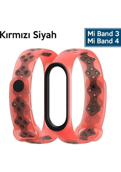 Mijobs Xiaomi Mi Band 4-3 Delikli Bileklik Kayış KORDON-(5775) - MRK4313-1185 fiyatları
