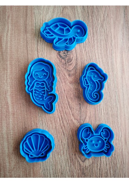 Deniz Temalı Kurabiye Kalıbı Seti