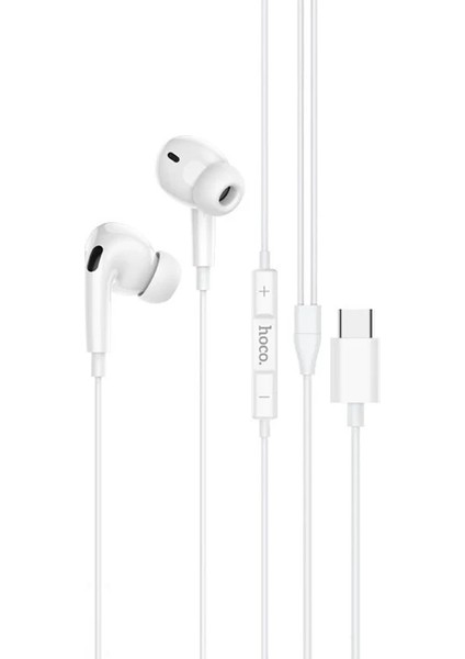 Hoco M101 Pro Crystal Type-C Kulakiçi Mikrofonlu Kablolu KULAKLIK-(5775) - MRK9361-8317