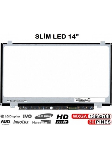Casper Nirvana C350.4000-4T00X Notebook LCD Ekran, Panel