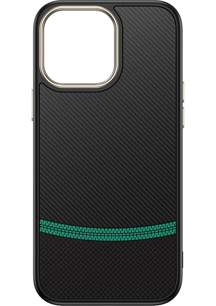 iPhone 15 Pro Kılıf M-Safe Şarj Özellikli Karbon Fiber Görünümlü Antina Kılıf modelleri
