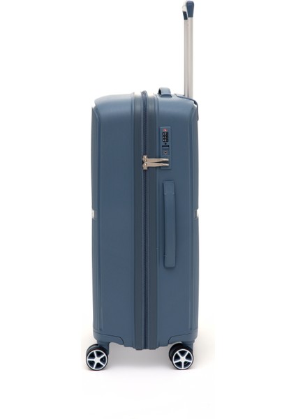 Erkek Mavi Orta Boy Valiz 50312937-VR036 fırsatları