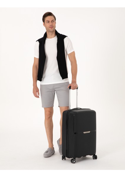 Erkek Siyah Orta Boy Valiz 50312937-VR046