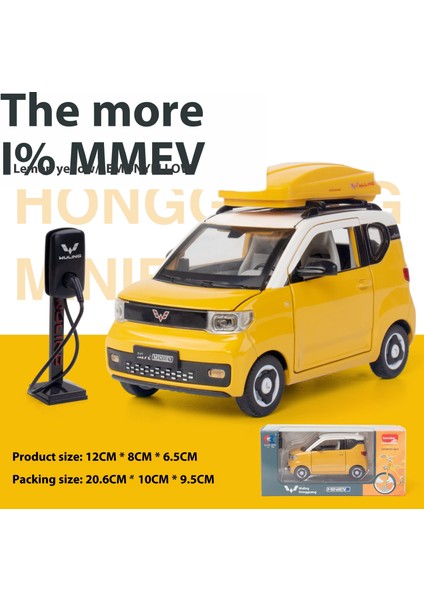 1:32 Wuling Hongguang Mini Alaşım Araba Diecast Model Ses ve Işık Geri Çekin Metal Oyuncak Araba Dekorasyon Süsler Çocuk Oyuncakları (Yurt Dışından)