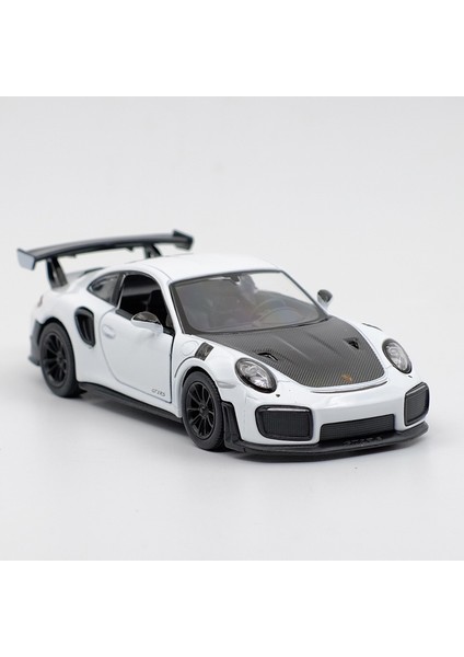 Kinsmart Porsche 911 Gt2 Rs Spor Araba Alaşım Pres Döküm Model Araç 1/36 Oyuncak Geri Çekin Çocuk Hediyeler Için Oyuncak Koleksiyonu (Yurt Dışından)