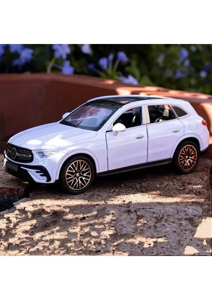 1:32 Benzs Glc 400E Suv Alaşım Araba Modeli Döküm Metal Oyuncak Araç Araba Modeli Simülasyon Ses ve Işık Koleksiyonu Çocuk Hediye (Yurt Dışından) modelleri