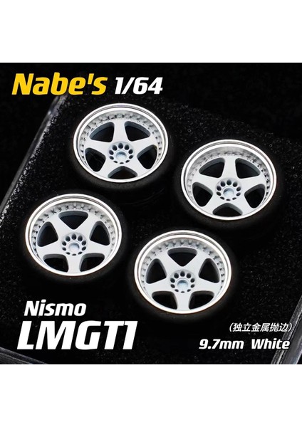 1/64 Chika Tekerlekler Kauçuk Lastikli Model Araba Modifiye Parçaları Hotwheels Tomica Minigt Için Bbs Rs Jdm Vıp (As ile Birlikte Verilir) (Yurt Dışından)