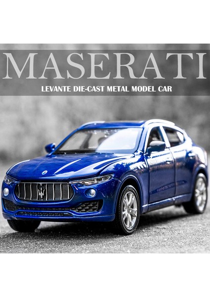 1:32 Maserati Levante Alaşım Araba Modeli Diecast ve Oyuncak Araçlar Metal Araba Modeli Simülasyon Ses ve Işık Koleksiyonu Çocuk Oyuncak Hediye (Yurt Dışından) modelleri