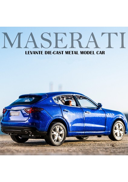 1:32 Maserati Levante Alaşım Araba Modeli Diecast ve Oyuncak Araçlar Metal Araba Modeli Simülasyon Ses ve Işık Koleksiyonu Çocuk Oyuncak Hediye (Yurt Dışından) fırsatları
