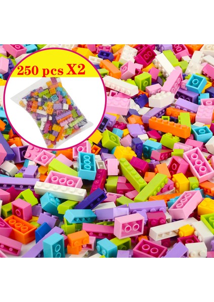 250/500/700 1000 Adet Adet Yedek Parçalar Dıy Klasik Tuğla Blokları Yapı Noel Hediyesi Yaratıcı Moc Setleri Şehir Brinquedos (Yurt Dışından)