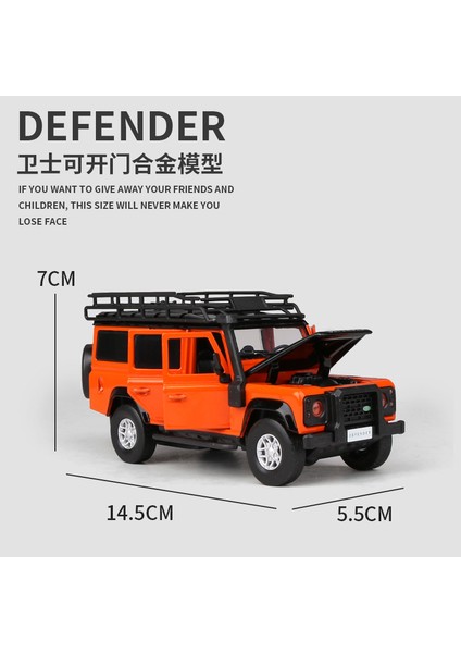 1:32 Defender 2010 Off-Road Alaşım Araba Modeli Diecasts & Oyuncak Araçlar Oyuncak Arabalar Için Çocuk Koleksiyonu Hediyeler Boy Oyuncak (Yurt Dışından) fırsatları