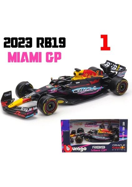 Bburago 1:43 F1 Red Bull Racing Tag Heuer RB20 2024 # 1. Verstappen # 11 Perez Alaşım Araba Döküm Model Oyuncak Koleksiyon SF24 (Yurt Dışından)