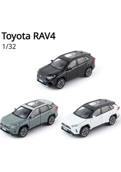 1:32 Toyota Rav4 Suv Alaşım Araba Modeli Diecast Metal Araçlar Araba Modeli Yüksek Simülasyon Ses Işık Koleksiyonu Çocuk Oyuncak Hediye (Yurt Dışından) fiyatları