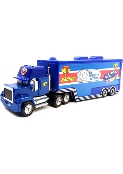 2025 Cars 2 Disney Pixar Car 3 Lightning Mcqueen Mack Uncle Jackson Storm Truck Diecast Dinoco Metal Toys Gift For Children Kids (Yurt Dışından)
