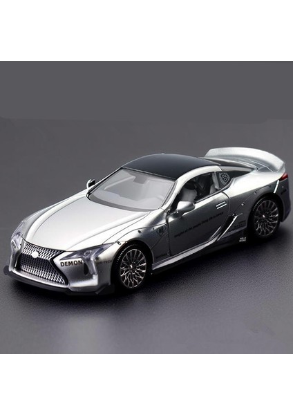 1:32 LC500 Alaşım Spor Araba Modeli Diecast Metal Oyuncak Yarış Otomobil Araç Modeli Simülasyon Ses ve Işık Koleksiyonu Çocuklar Oyuncak Hediye (Yurt Dışından)