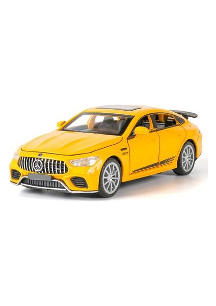 1:32 GT63S Coupe Alaşım Araba Modeli Döküm Metal Oyuncak Araç Araba Modeli Koleksiyonu Ses ve Işık Yüksek Simülasyon Çocuk Hediyeler (Yurt Dışından)
