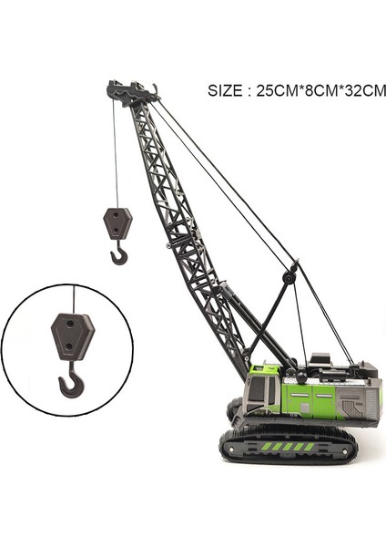Mühendislik Döküm Kule Vinç Forklift Buldozer Ekskavatör Araç Model Oyuncaklar Boys Için Alaşım + Plastik Traktör Atalet Sürüş (Yurt Dışından)