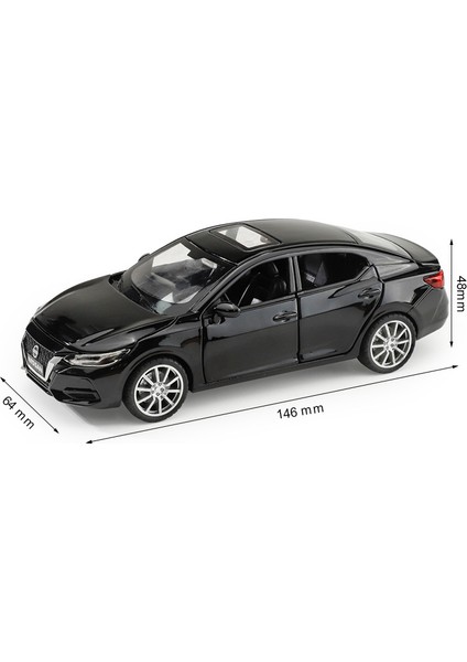 1/32 Nissan Sylphy Alaşım Araba Döküm Metal Modeli Ses ve Işık Çocuk Oyuncağı Simüle Minyatür Araba Modeli Çocuk Oyuncakları Erkek Için Hediye (Yurt Dışından)