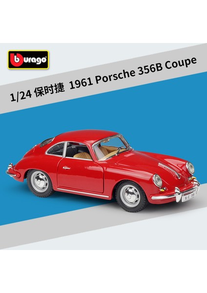 Bburago 1:24 Porsche 356B Coupe 1961 Alaşım Araba Modeli Diecasts & Oyuncak Araçlar Araba Oyuncak Çocuk Doğum Günü Hediyeleri Toplamak (Yurt Dışından) fiyatları