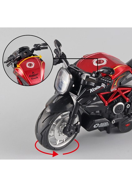 Gümüş Alaşım Motosiklet Modeli Minyatür Diecast Yarış Off-Road Motosiklet Simülasyon Araba Oyuncak Sokak Motosiklet Modeli Çocuk Hediye (Yurt Dışından) fırsatları