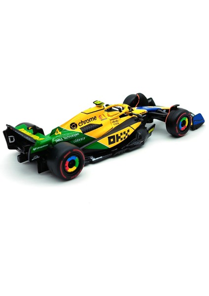 Bburago 1:43 2024 F1 Mclaren MCL38 Monaco Grand Prix Alaşım Araba Minyatür Döküm Modeli # 4. Lando Norris # 81'li Oscar Piastri Oyuncak (Yurt Dışından) fırsatları