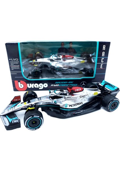 Bburago 1:43 RB15 RB14 W12 W10 A523 MCL36 W13 C42 W07 F1 Yarış Formülü Araba Statik Simülasyon Diecast Alaşım Model Araba Tos Hediye (Yurt Dışından)