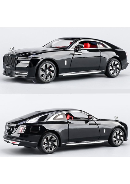 1:24 Rolls Royces Spectre Alaşım Lüks Yeni Enerji Araba Modeli Pres Döküm ve Oyuncak Araç Metal Şarj Araba Modeli Ses Işığı Çocuklar Hediyeler (Yurt Dışından) fiyatları