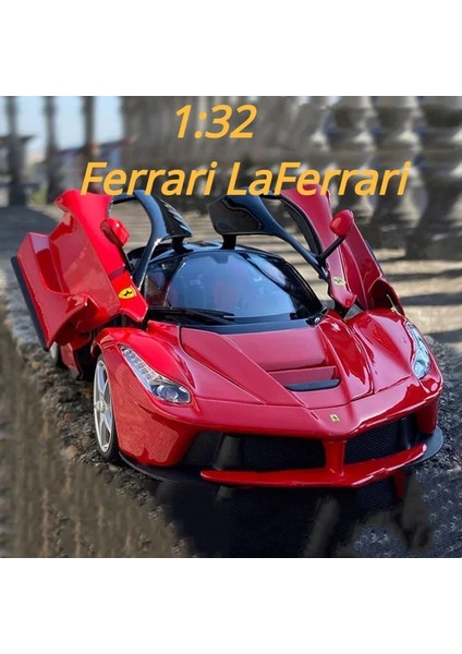 1:32 Ferrari Laferrari Alaşım Spor Araba Modeli Döküm Metal Oyuncak Araçlar Araba Modeli Yüksek Simülasyon Ses ve Işık Çocuklar Hediyeler (Yurt Dışından) fiyatları