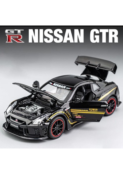 1:32 Nissan Gtr R35 Supercar Alaşım Araba Oyuncak Araba Metal Koleksiyon Model Araba Ses ve Işık Oyuncaklar Çocuklar Için (Yurt Dışından) fiyatları