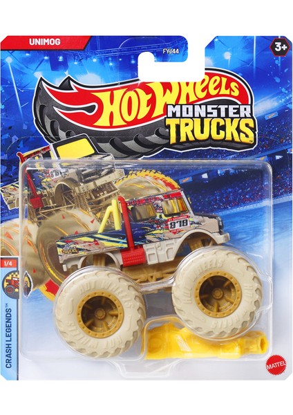 Mattel Hot Wheels 1/64 Monster Trucks Serisi 2025 Mix A B Serisi Koleksiyon Araba Oyuncaklar Döküm Araç (Yurt Dışından)