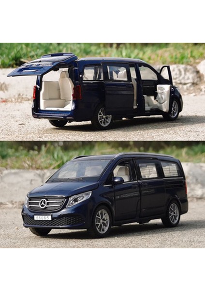 1:32 V260 Alaşım Mpv Araba Modeli Döküm Metal Oyuncak Araçlar Araba Modeli Koleksiyonu Ses ve Işık Yüksek Simülasyon Çocuk Oyuncak Hediye (Yurt Dışından)