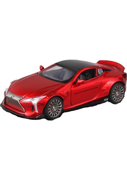 1:32 Lexus LC500 Alaşım Spor Araba Döküm Metal Modeli Simülasyon Ses ve Işık Oyuncak Minyatür Araba Modeli Toplamak Ekran Süsleme (Yurt Dışından)