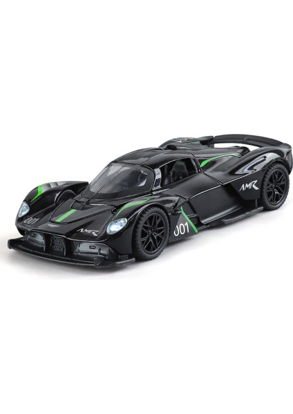 1:32 Aston Martin Valkyrie Amr 001 Süper Spor Araba Alaşım Döküm Metal Model Araba Ses ve Işık Toplama Hobiler Doğum Günü Hediyesi (Yurt Dışından)