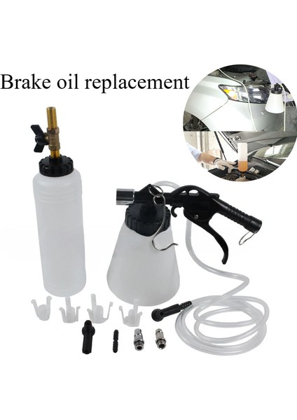 1l 0.l Araba Fren Hava Alma Hidrolik Pomma Sıvısı Pompa Kiti Yağ Değişimi Tasfiye Tankı Tüpleri Onarım Aracı Kamyon Motosiklet Aksesuarları (Yurt Dışından) fiyatları