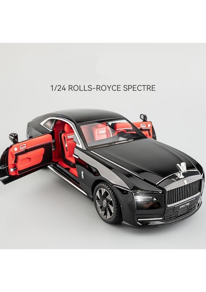 Yeni 1:24 Rolls-Royces Spectre Alaşım Kalıp Döküm Oyuncak Araba Modeli Ses ve Işık Geri Çekin Çocuk Oyuncak Koleksiyon Doğum Günü Hediyesi (Yurt Dışından) fiyatları