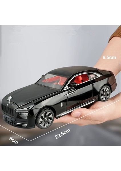Yeni 1:24 Rolls-Royces Spectre Alaşım Kalıp Döküm Oyuncak Araba Modeli Ses ve Işık Geri Çekin Çocuk Oyuncak Koleksiyon Doğum Günü Hediyesi (Yurt Dışından) modelleri