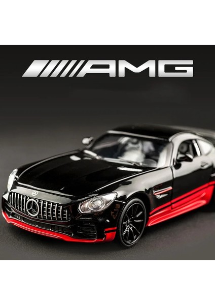 1:32 Mercedes Benz Gtr Amg Spor Araba Döküm Metal Alaşım Model Araba Ses Işığı Geri Çekin Koleksiyon Çocuk Oyuncak Hediyeler (Yurt Dışından) modelleri