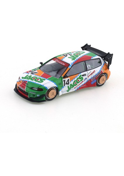 Xcartoys Pop Yarışı 1/64 Pandem Civic Eg6-Metalik Arabalar Alaşım Motorlu Araç Döküm Metal Modeli Çocuklar Noel Hediyesi Oyuncaklar Boys Için (Yurt Dışından) modelleri