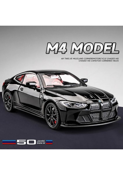 Alaşım 1:24 Ölçekli Bmw M4 Spor Araba Modeli Simülasyon Döküm Oyuncak Araç Koleksiyonu Ev Dekor Çocuk Çocuk Doğum Günü Hediyesi Oyuncak Araba (Yurt Dışından) fiyatları