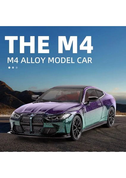 Alaşım 1:24 Ölçekli Bmw M4 Spor Araba Modeli Simülasyon Döküm Oyuncak Araç Koleksiyonu Ev Dekor Çocuk Çocuk Doğum Günü Hediyesi Oyuncak Araba (Yurt Dışından) fırsatları