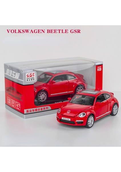 1:32 Volkswagen Beetle Gsr Yüksek Simülasyon Pres Döküm Araba Metal Alaşım Model Araba Çocuk Oyuncakları Koleksiyonu Hediyeler A134 (Yurt Dışından)