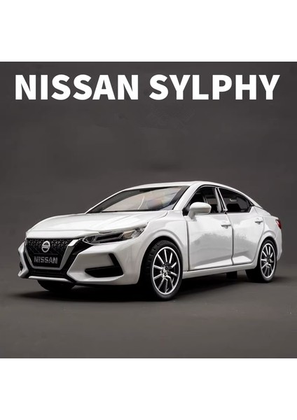 1:32 Nissan Narin Alaşım Araba Modeli Simülasyon Diecast Metal Oyuncak Araçlar Araba Modeli Ses ve Işık Koleksiyonu Çocuk Oyuncak Hediye (Yurt Dışından)